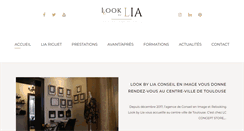 Desktop Screenshot of lookbylia.com